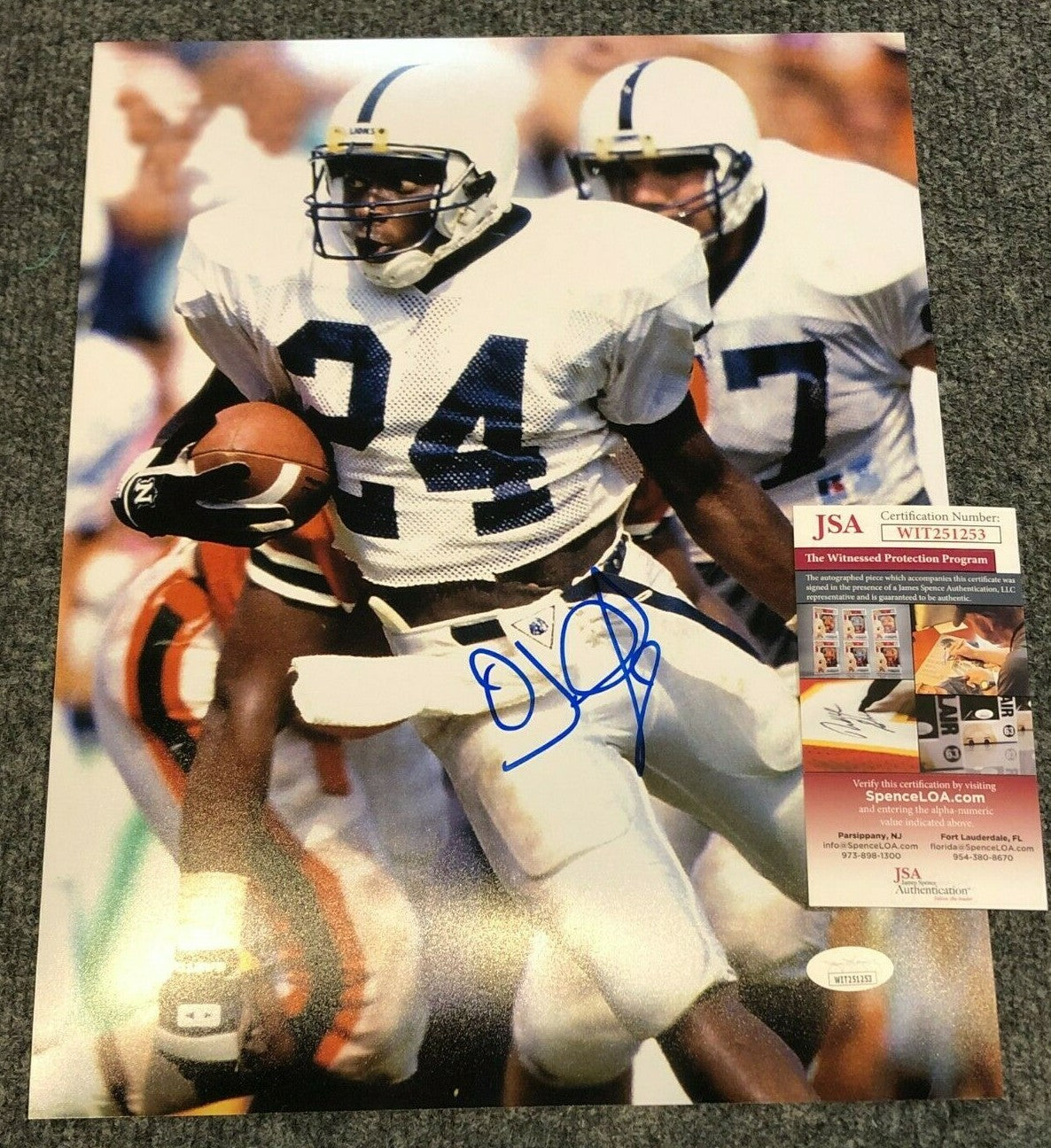 Oj Mcduffie Autographed Signed Inscribed Penn State 11X14 Photo Jsa Coa