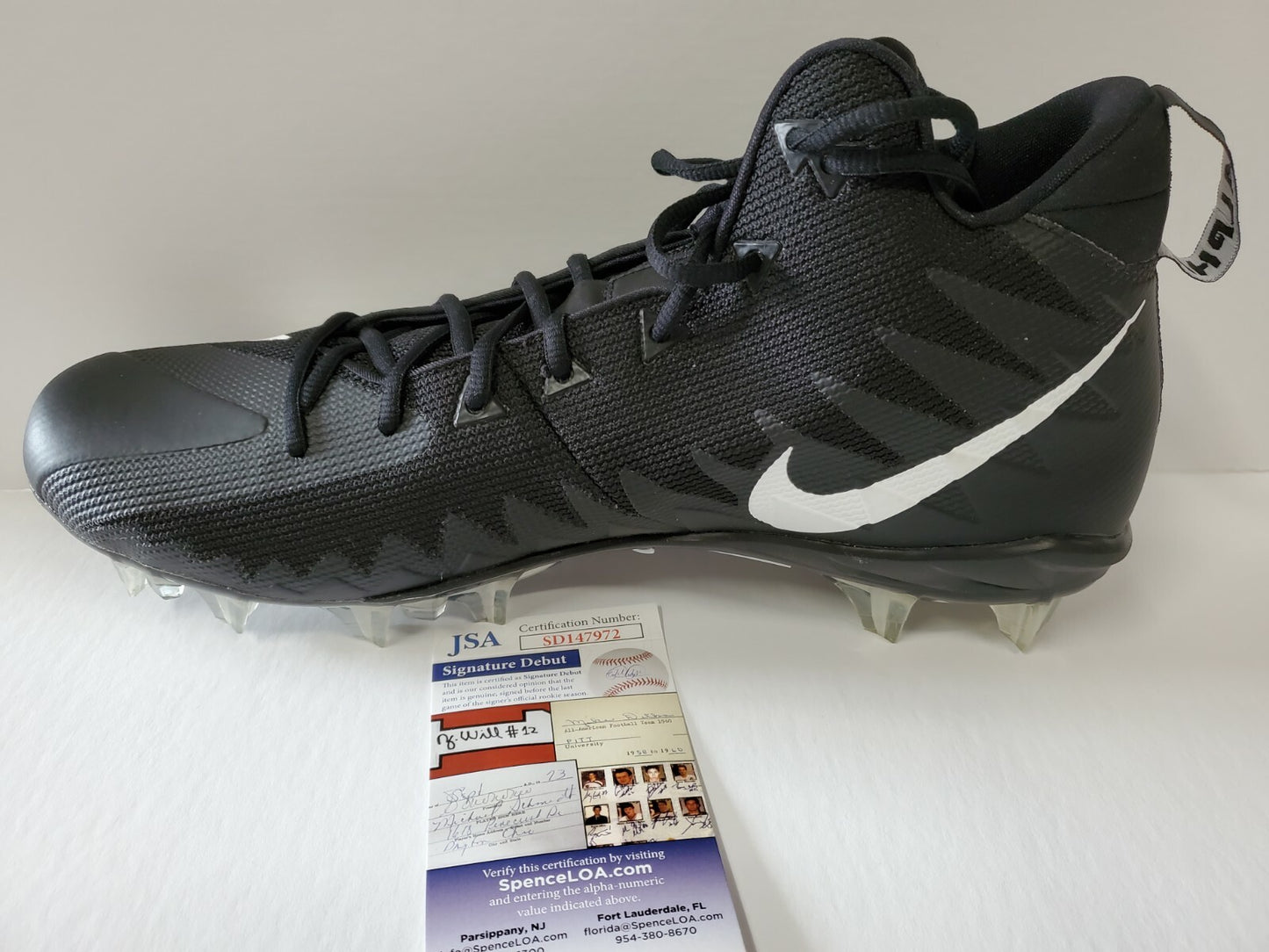 Odafe Jayson Oweh Autographed Signed Cleat Jsa Coa