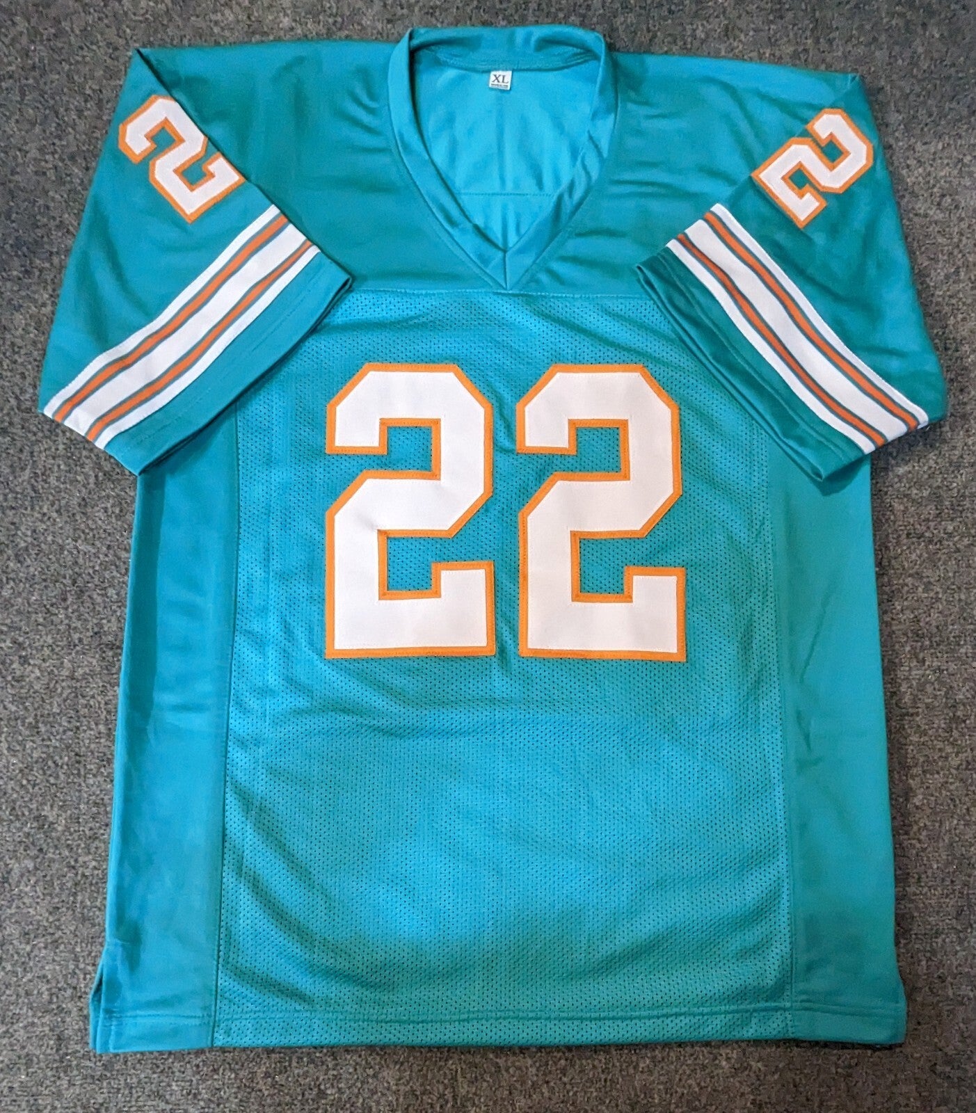 Miami Dolphins Mercury Morris Autographed Signed Jersey Jsa Coa