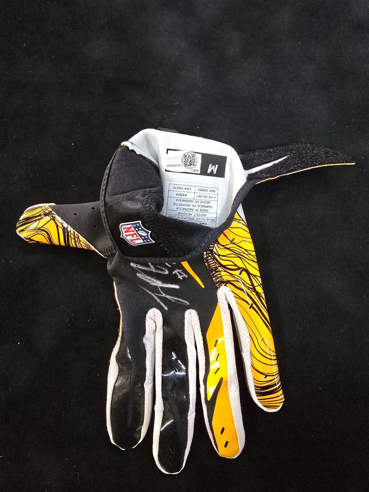 Pittsburgh Steelers Joey Porter Jr Signed Glove Jsa Hologram