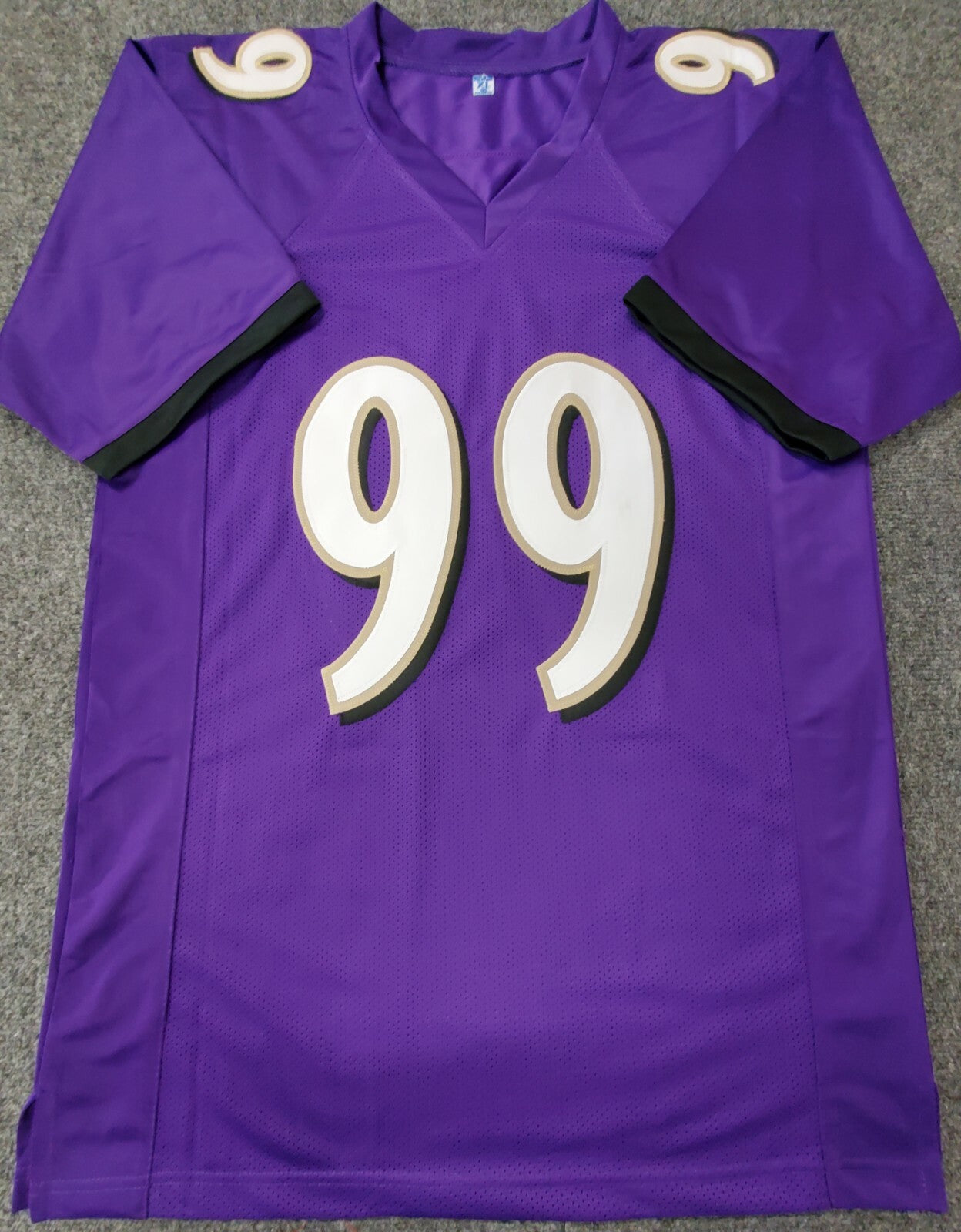 Baltimore Ravens Odafe Jayson Oweh Autographed Signed Jersey Jsa Coa