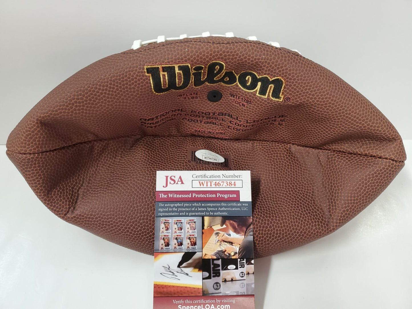 Henry Ellard Autographed Signed Inscribed Football Jsa Coa