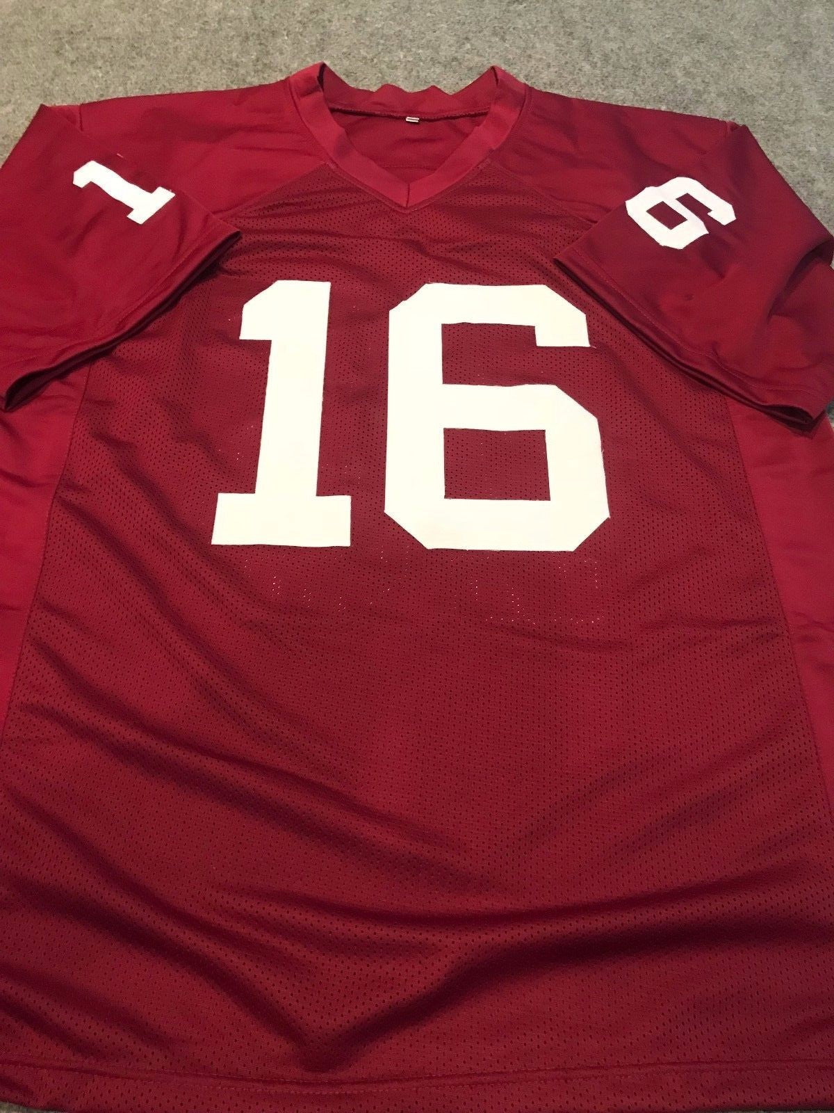 Washington Football Norm Snead Autographed Signed Jersey Jsa Coa