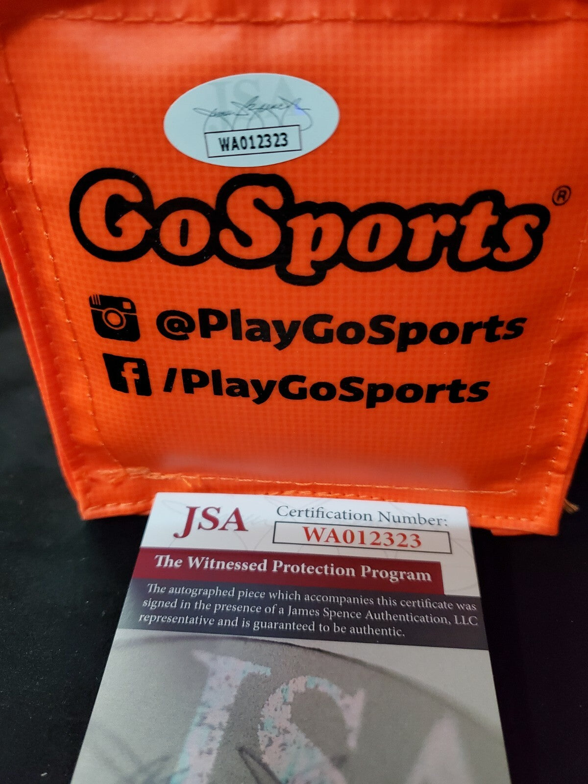 Indianapolis Colts Gary Brackett Autographed Signed Inscribed Pylon Jsa Coa