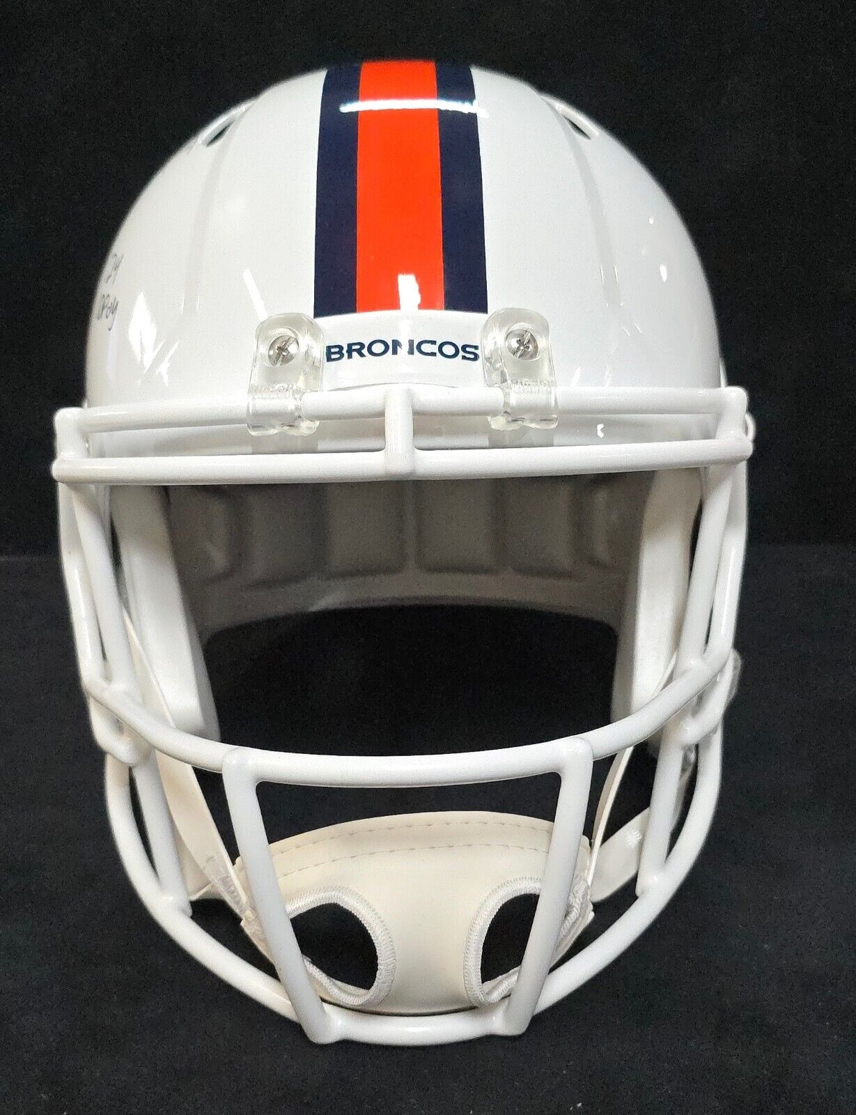 Denver Broncos Pat Surtain Ii Signed Insc Replica Full Size Helmet Beckett