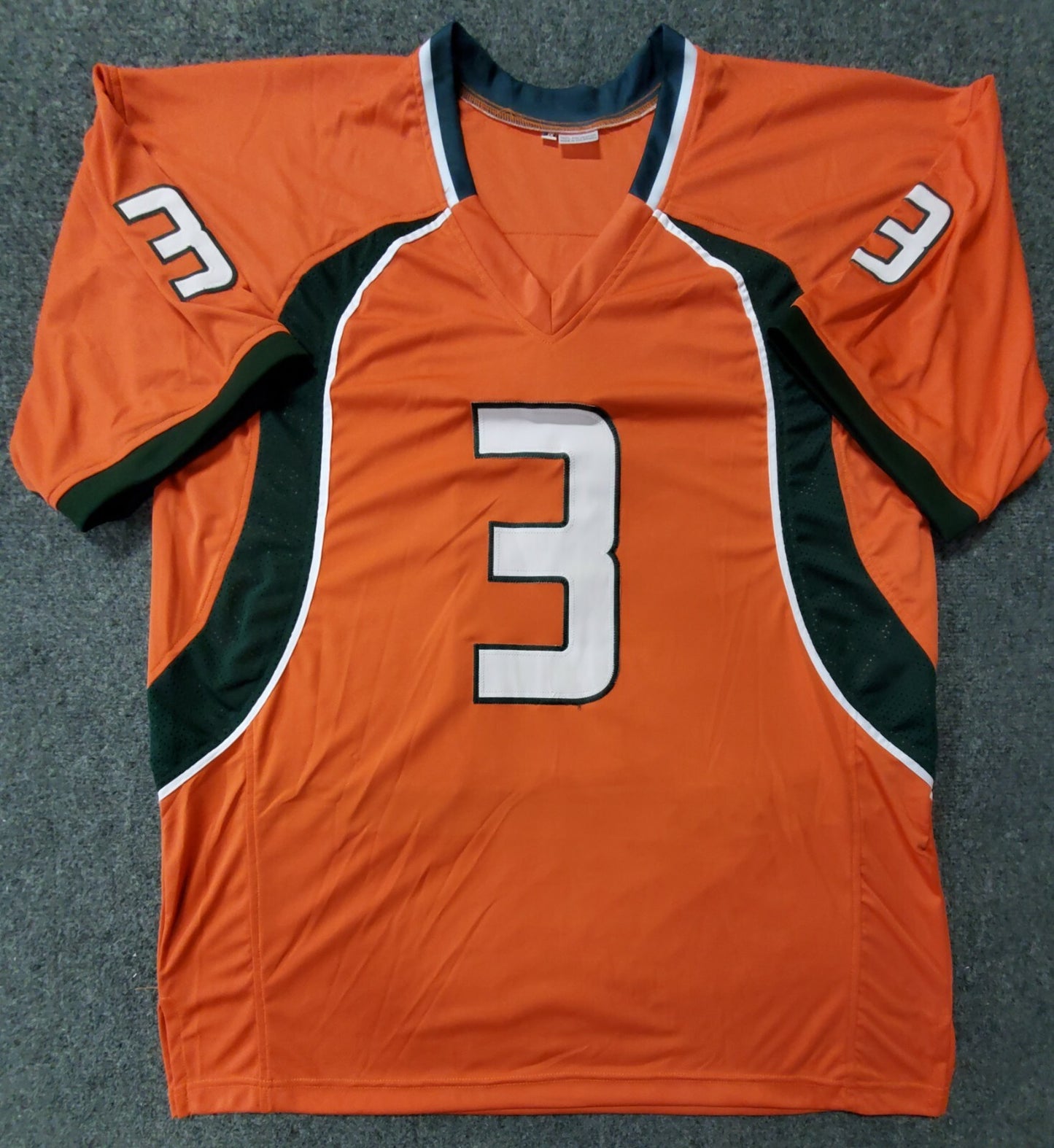 Miami Hurricanes Frank Gore Autographed Signed Jersey Jsa Coa
