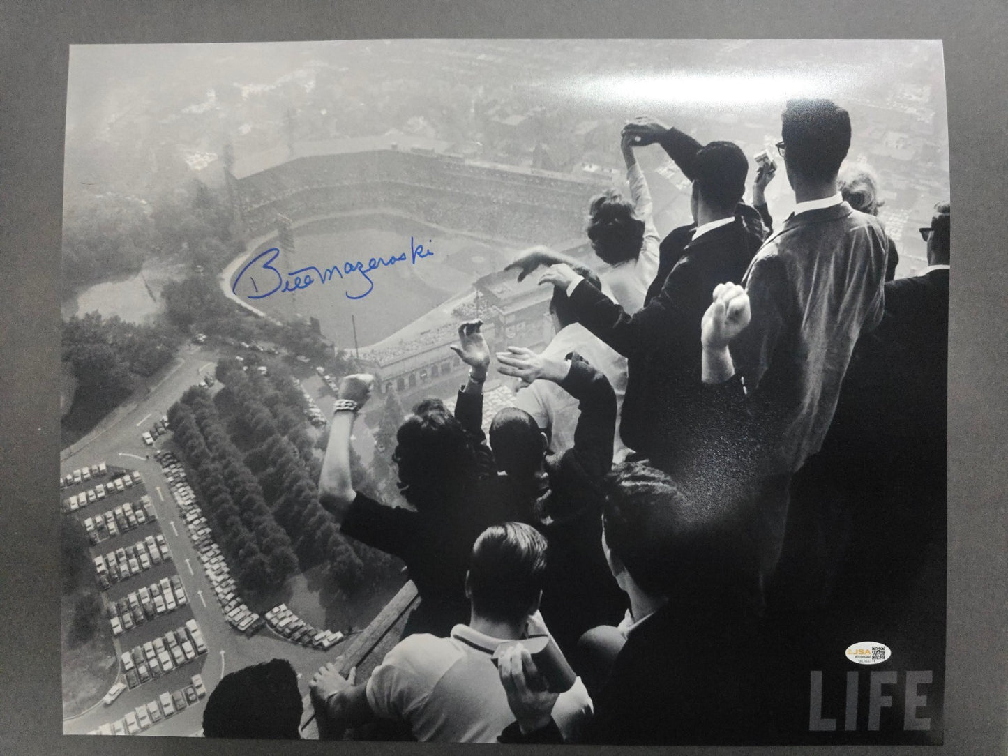 Bill Mazeroski Autographed Signed Pittsburgh Pirates 16X20 Photo Jsa Coa