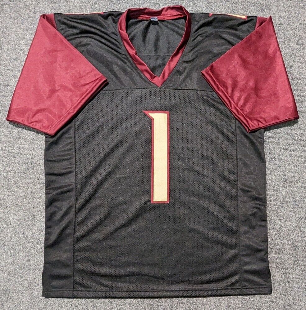 MVP Authentics Florida State Seminoles Winston Wright Jr Autographed Signed Jersey Jsa Coa 108 sports jersey framing , jersey framing