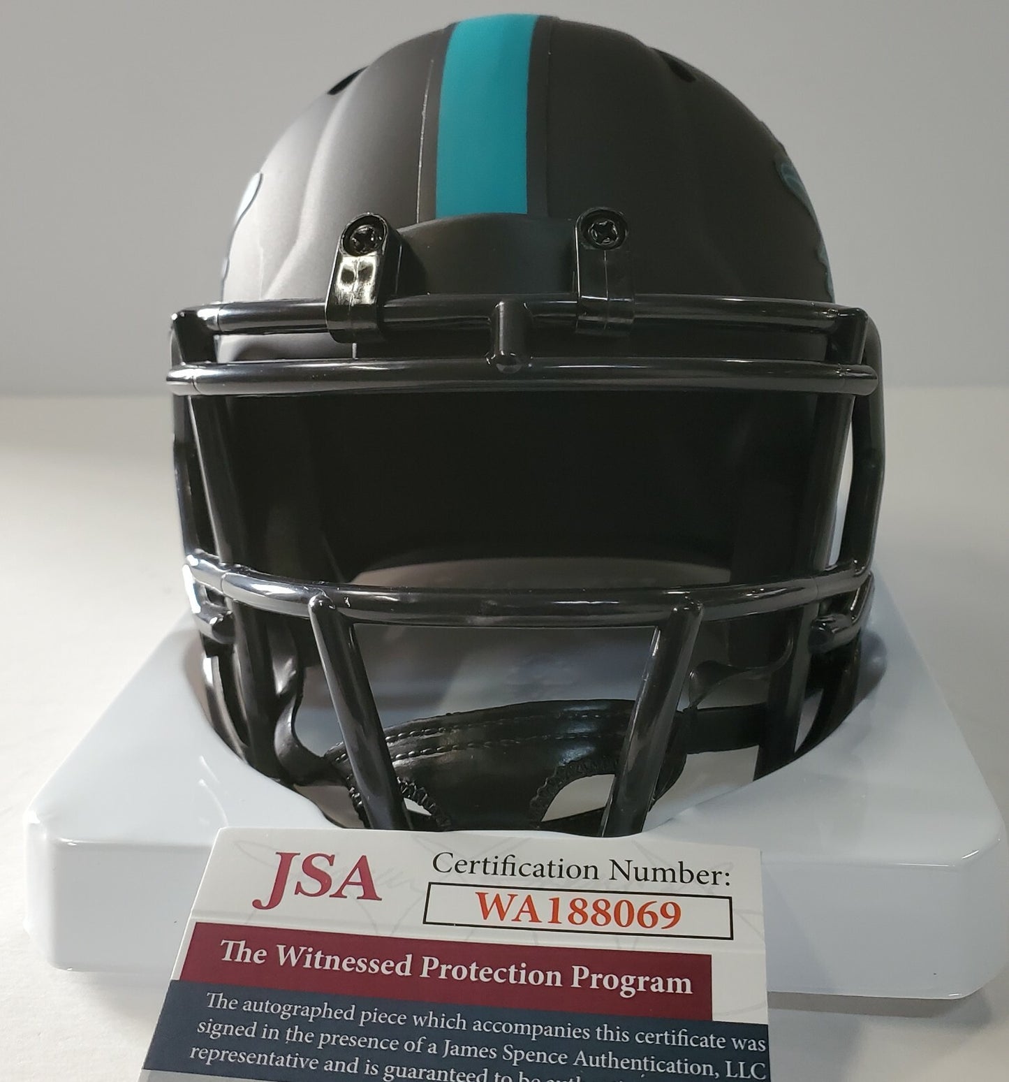 Patrick Surtain Autographed Signed Miami Dolphins Eclipse Mini Helmet Jsa Coa