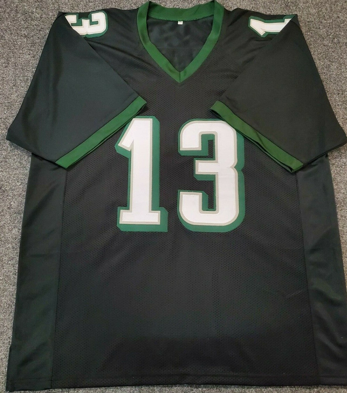 Philadelphia Eagles Travis Fulgham Autographed Inscribed Jersey Jsa Coa