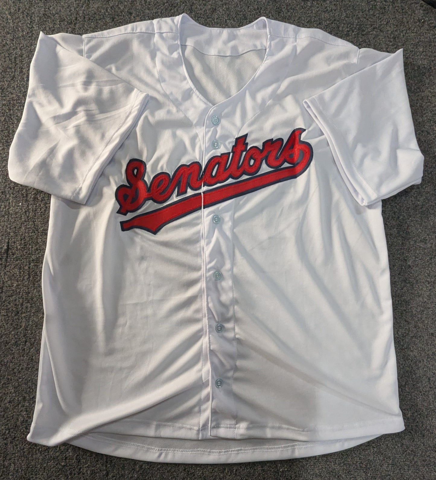 Washington Senators Frank Howard Autographed Inscribed Custom Jersey Jsa Coa