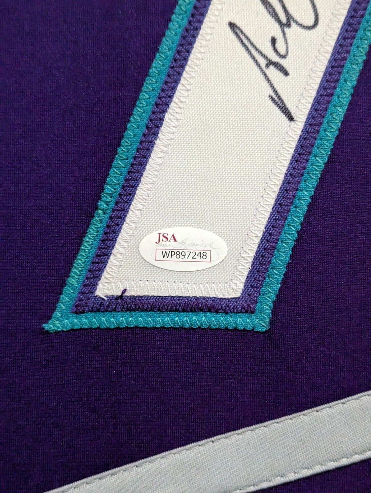 MVP Authentics Framed Adam Oates Anaheim Mighty Ducks Autographed Signed Insc Jersey Jsa Coa 450 sports jersey framing , jersey framing