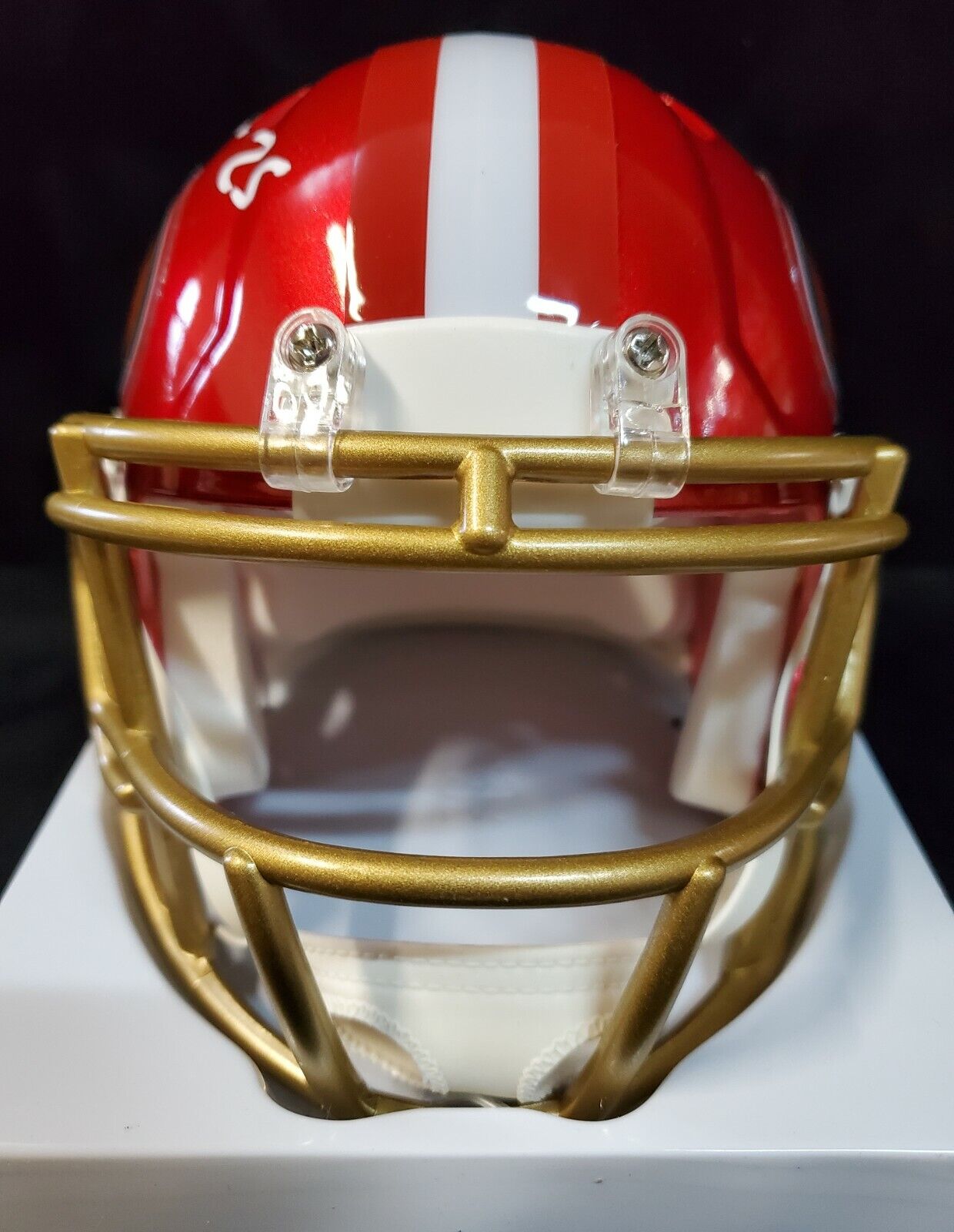 MVP Authentics S.F. 49Ers Elijah Mitchell Autographed Signed Flash Mini Helmet Beckett Holo 116.10 sports jersey framing , jersey framing