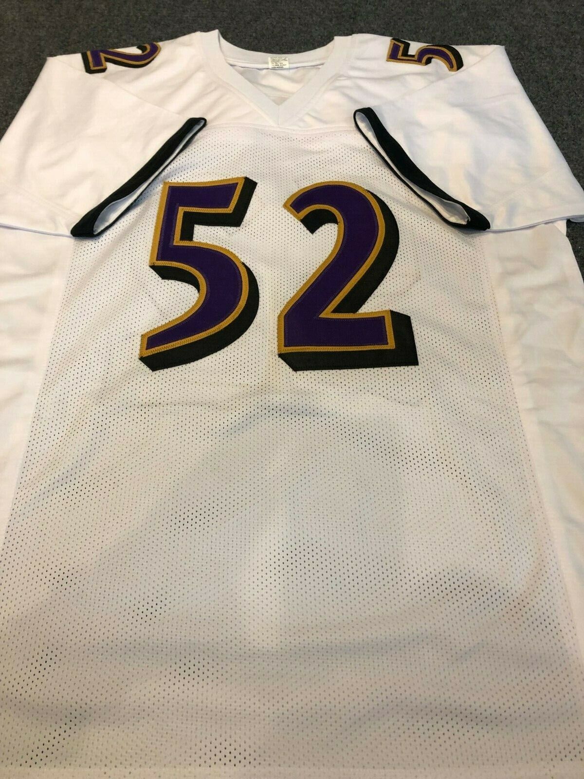 MVP Authentics Baltimore Ravens Ray Lewis Autographed Signed Jersey Jsa Coa 180 sports jersey framing , jersey framing
