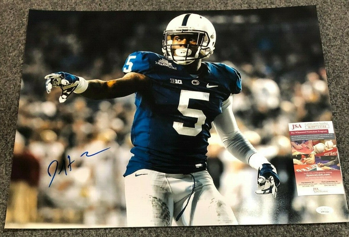 Penn State Daesean Hamilton Autographed Signed 16X20 Photo Jsa Coa
