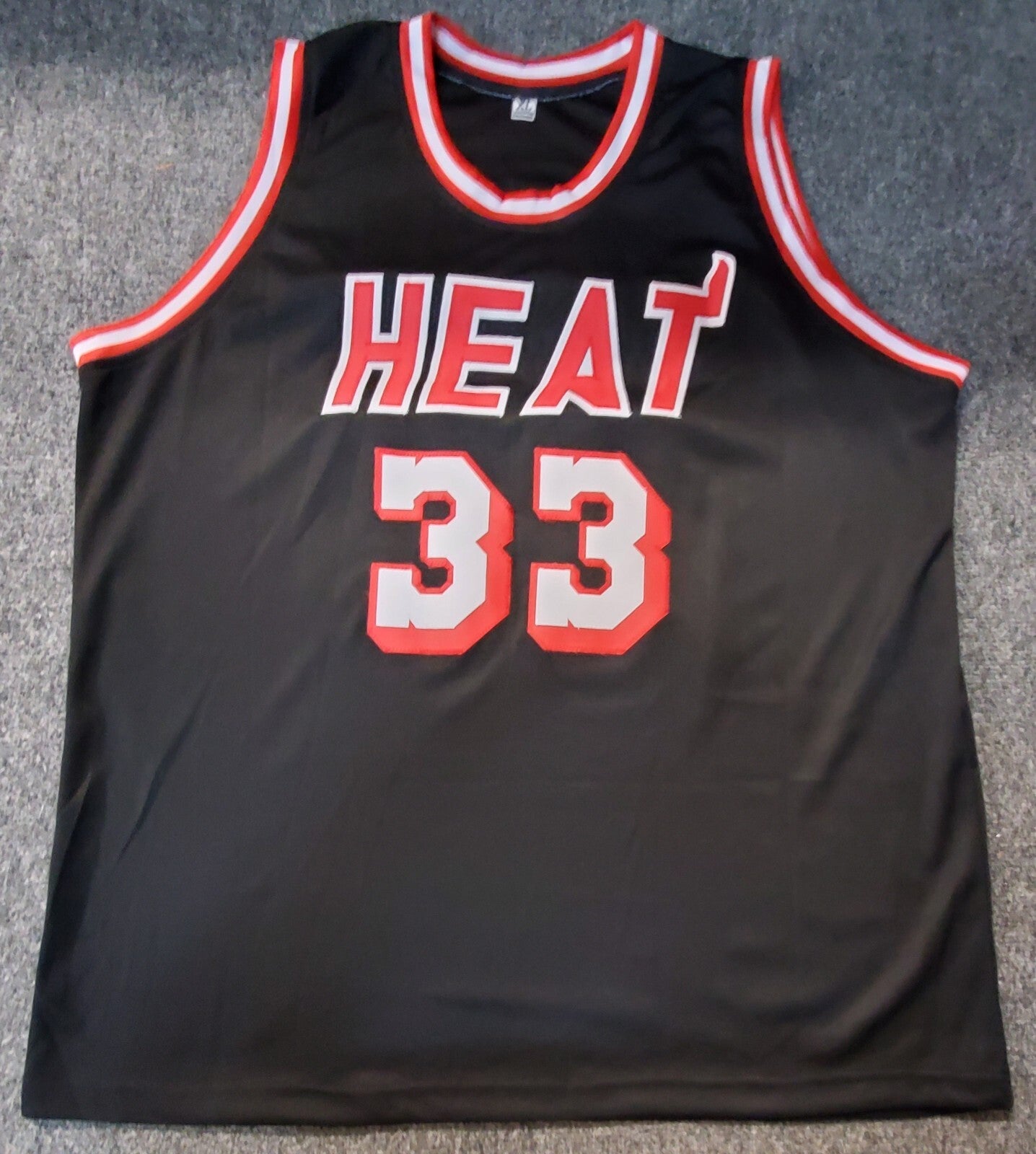 Miami Heat Alonzo Mourning Autographed Signed Jersey Jsa Coa