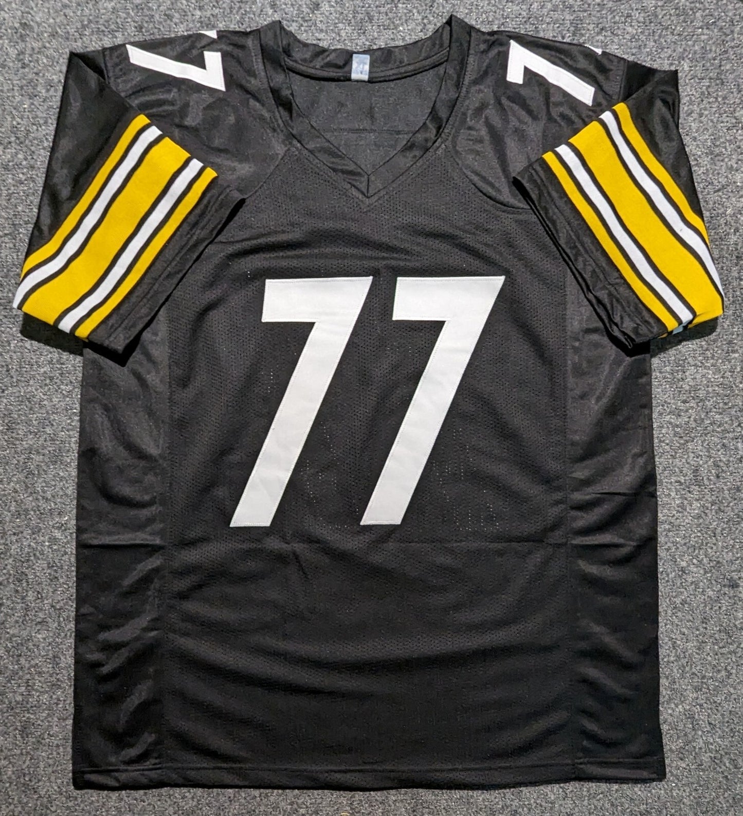 Pittsburgh Steelers Broderick Jones Autographed Signed Jersey Jsa Coa