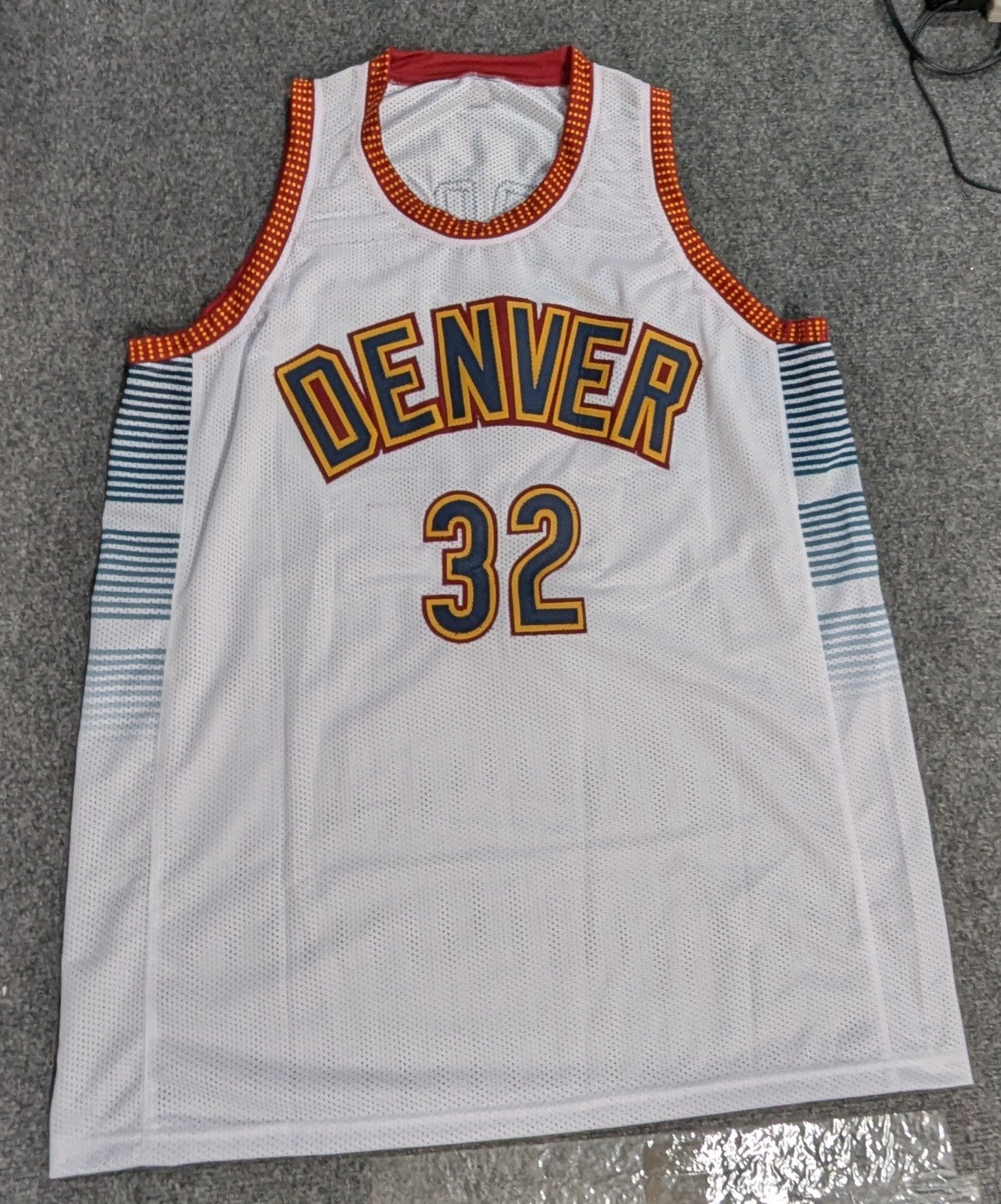 Denver Nuggets Aaron Gordon Autographed Signed Jersey Beckett Holo
