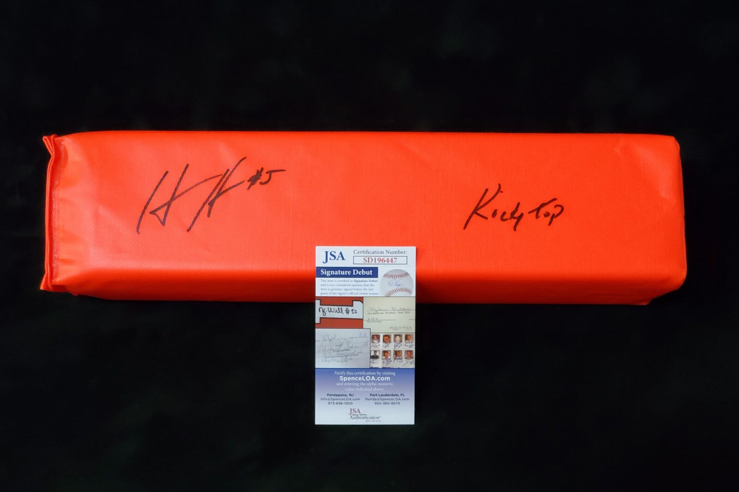 Hendon Hooker Autographed Signed Inscribed Pylon "Rocky Top" Jsa Coa
