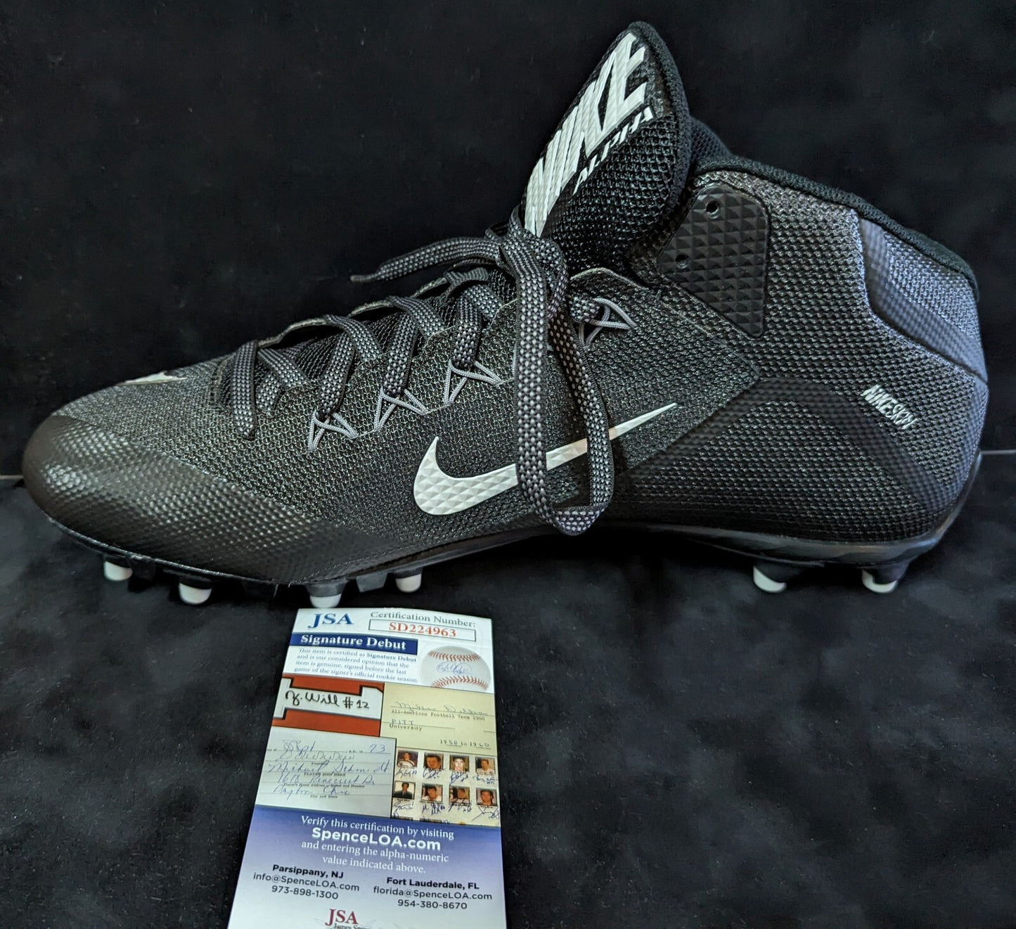 New Orleans Saints Bryan Bresee Autographed Signed Cleat Jsa Coa