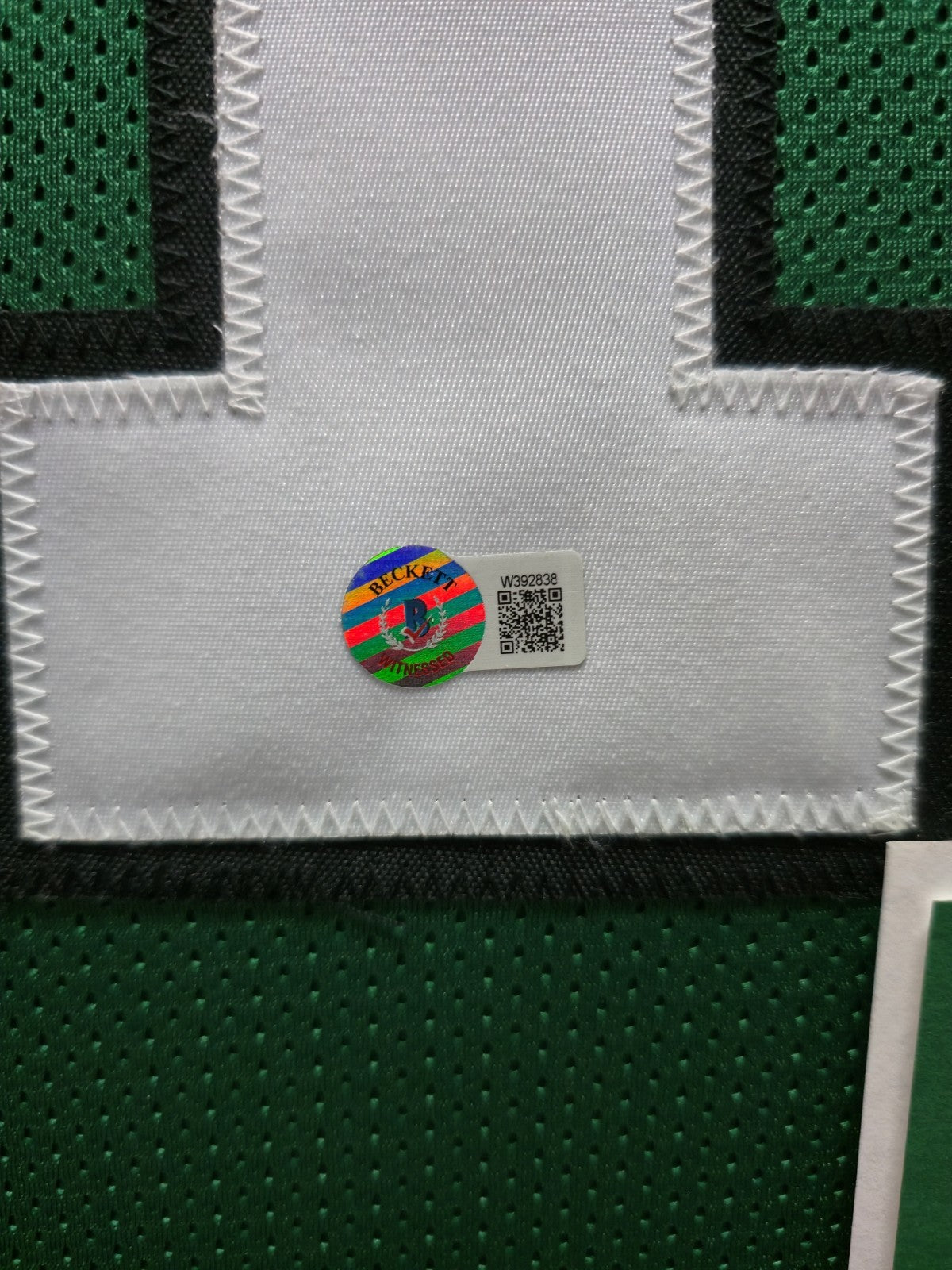 Framed Philadelphia Eagles Aj Brown Autographed Signed Jersey Beckett Holo