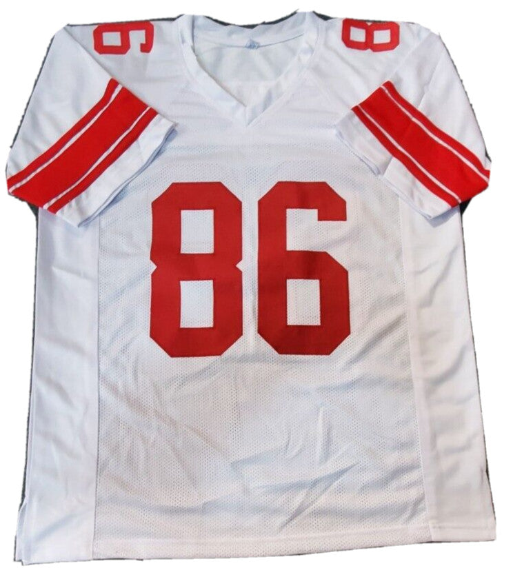 N.Y. Giants Darius Slayton Autographed Signed Jersey Jsa Coa Silver Signature