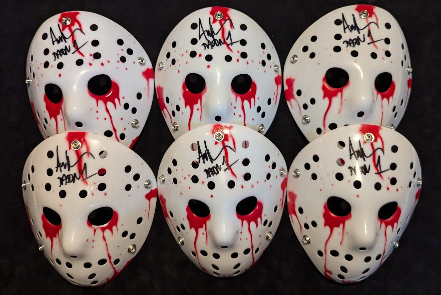 Ari Lehman Signed Inscribed Jason Voorhees Friday The 13Th Mask Jsa Coa