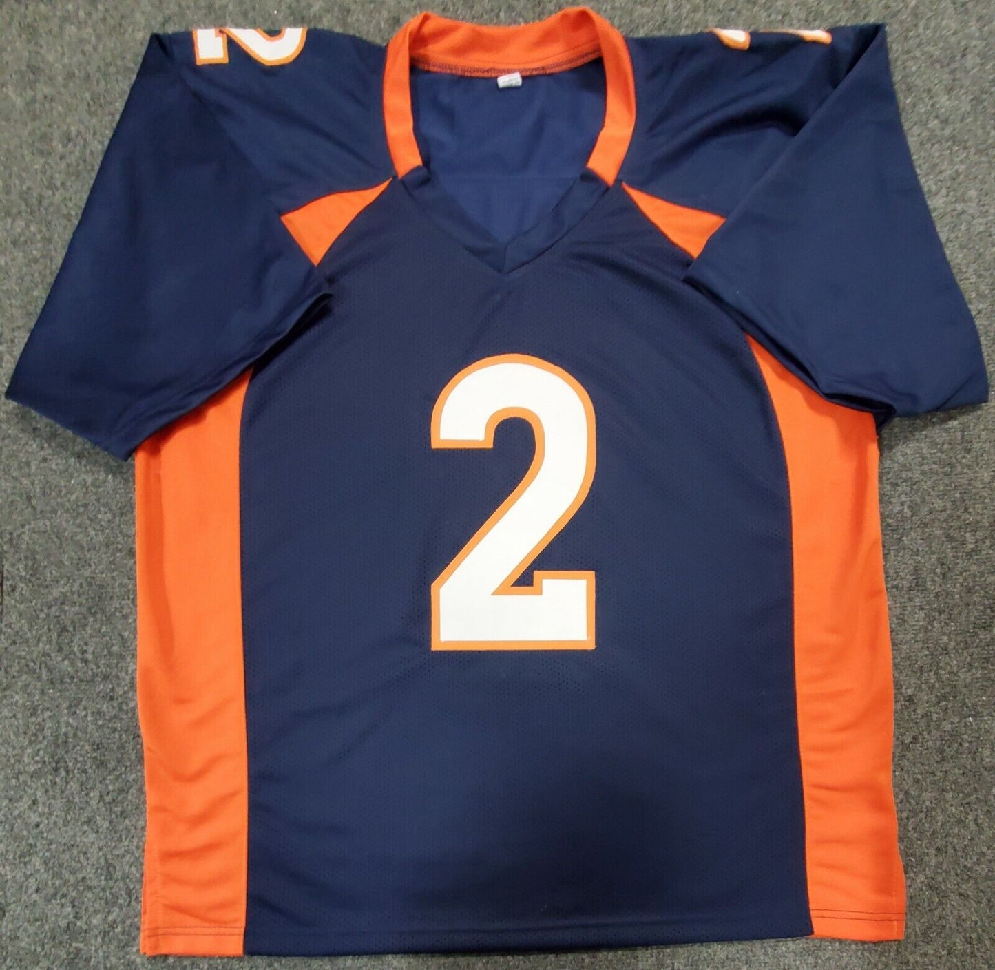 MVP Authentics Denver Broncos Patrick Surtain Ii Autographed Signed Jersey Jsa Coa 161.10 sports jersey framing , jersey framing