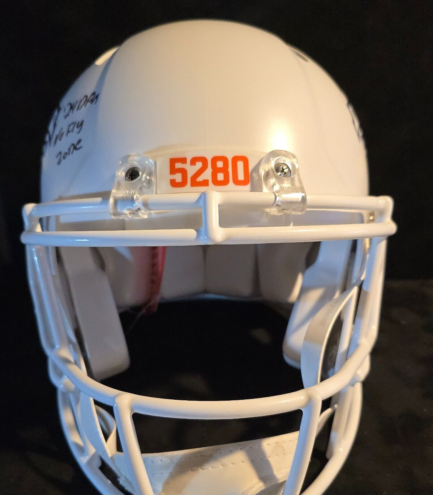 Denver Broncos Pat Surtain Ii Signed 2X Insc Authentic Full Size Helmet Beckett