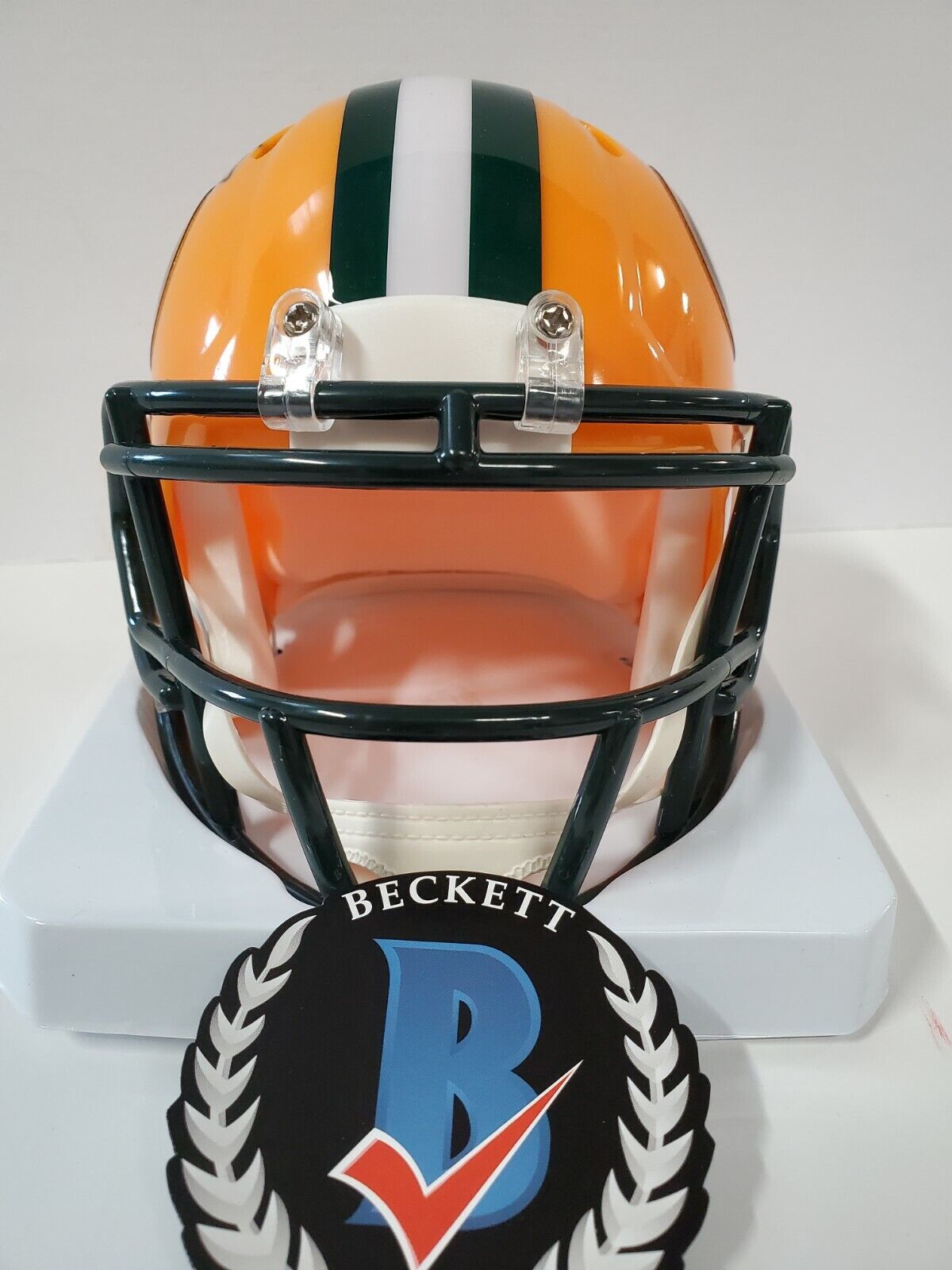 Jordy Nelson Autographed Signed Green Bay Packers Speed Mini Helmet Bas Holo