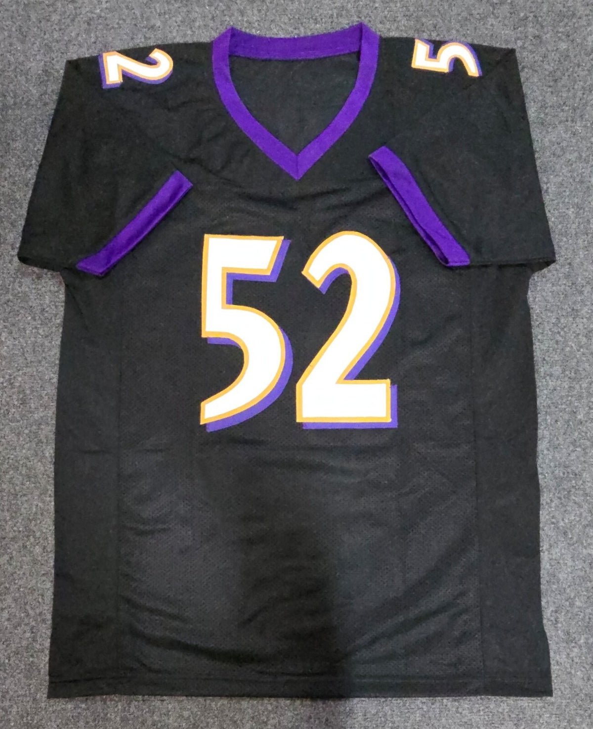 Baltimore Ravens Ray Lewis Autographed Signed Jersey Beckett Holo