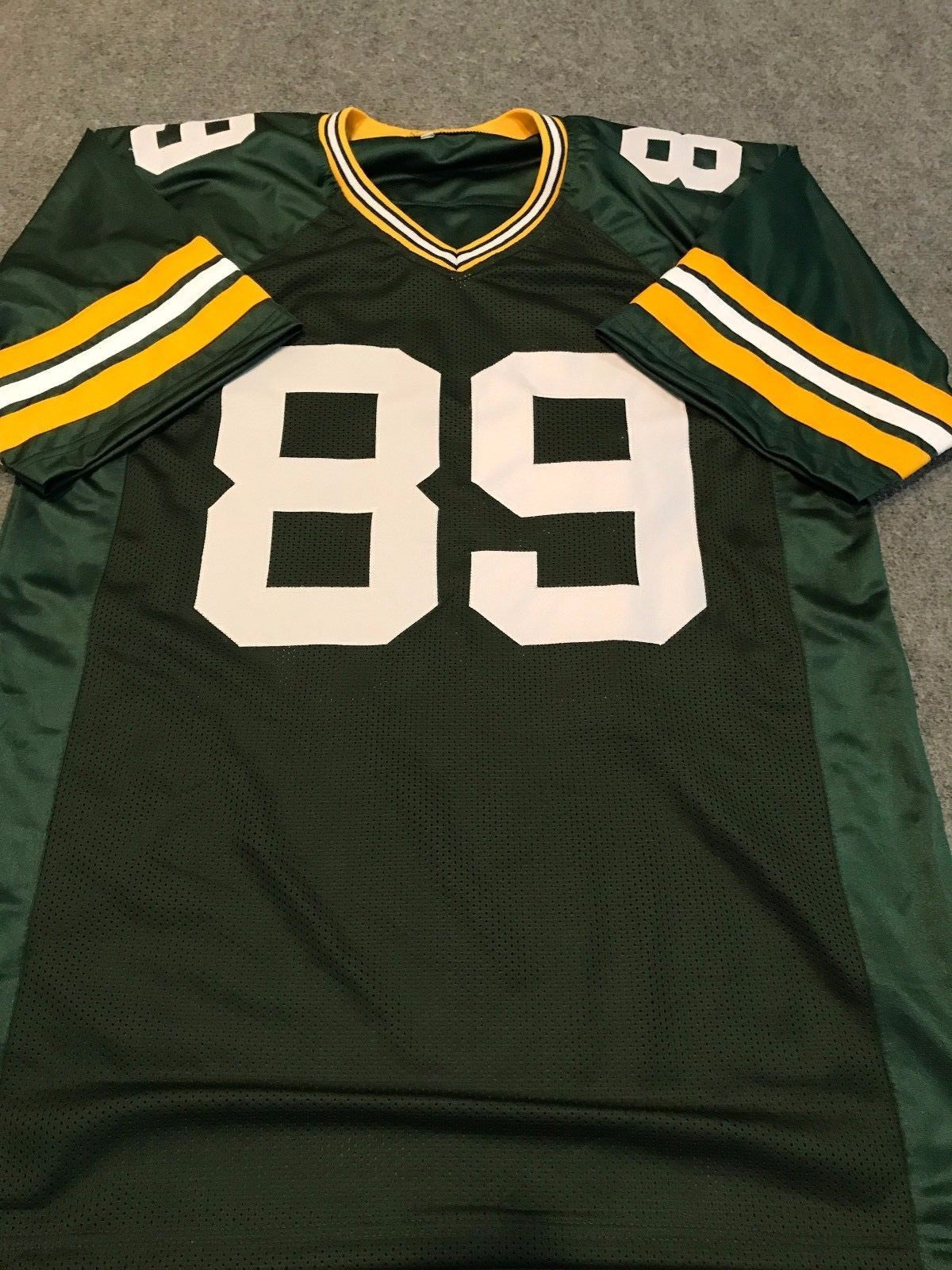 Dave Robinson Autographed Signed Inscribed G.B. Packers Jersey Jsa Coa