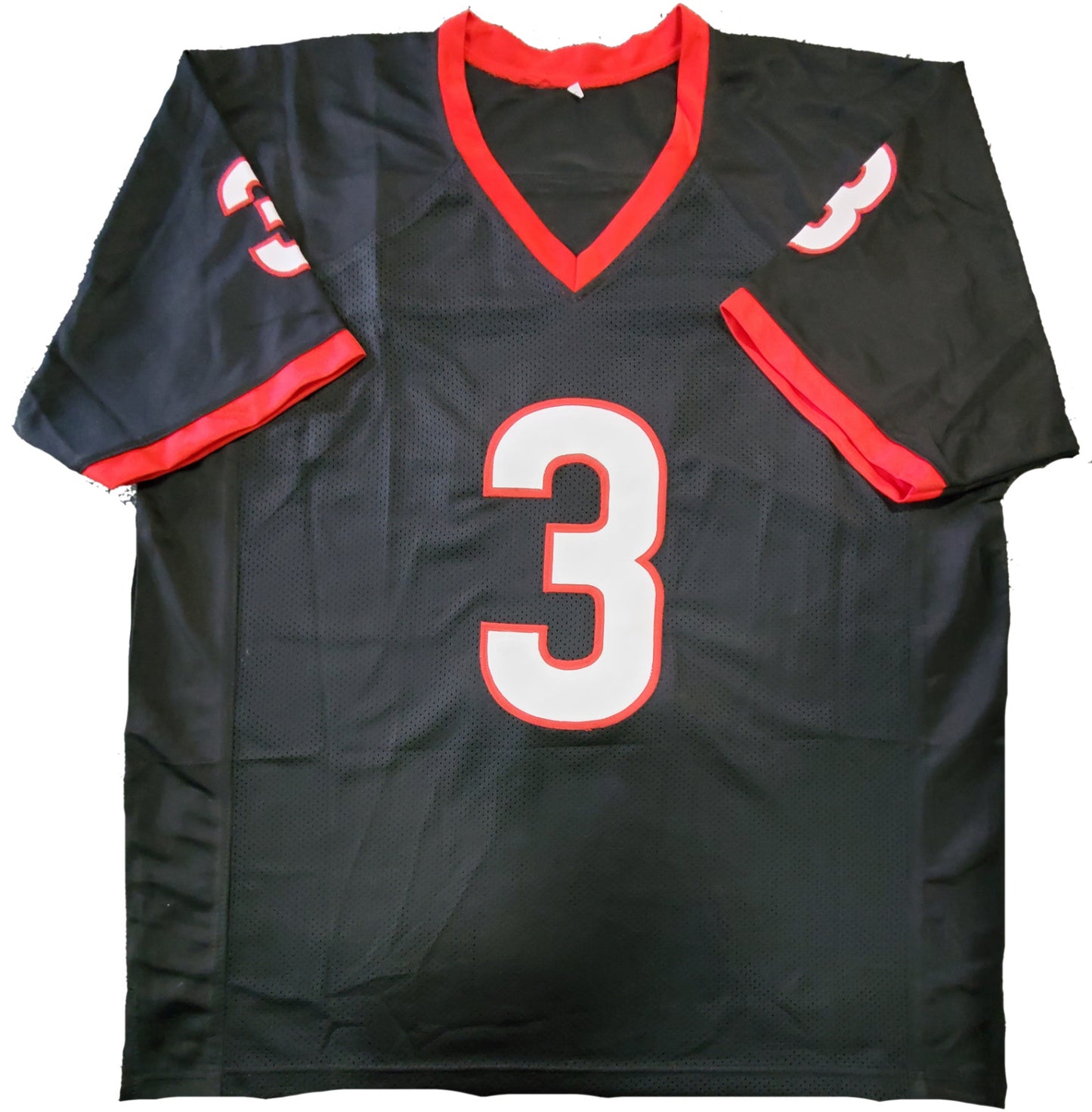 Georgia Bulldogs Tyson Campbell Autographed Signed Jersey Jsa Coa