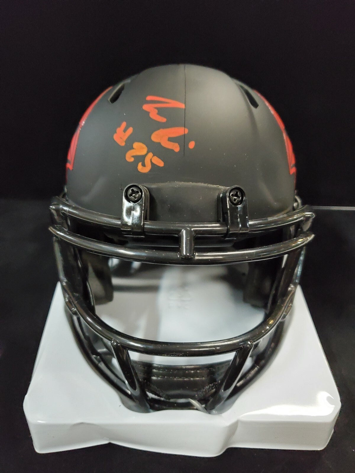 Arizona Cardinals Zaven Collins Autographed Eclipse Mini Helmet Beckett Holo