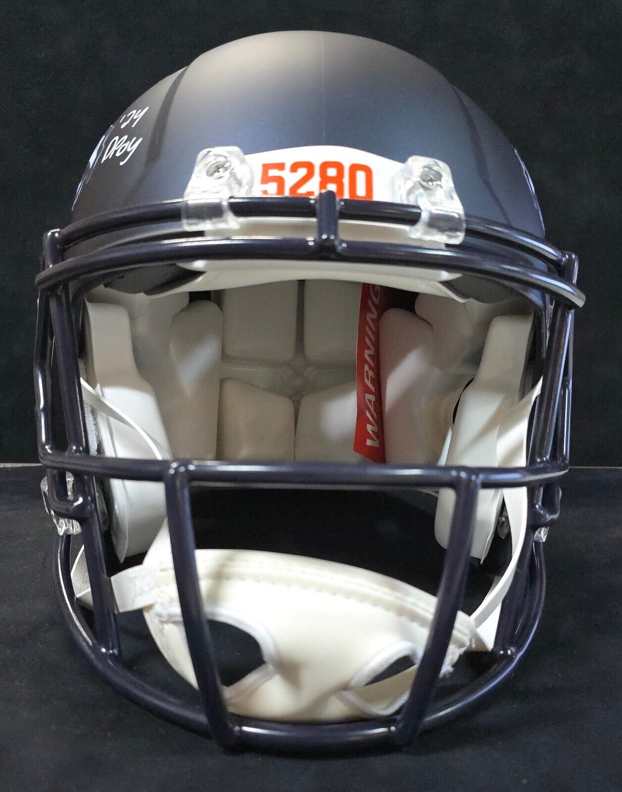 Denver Broncos Pat Surtain Ii Signed Insc Authentic Full Size Helmet Beckett