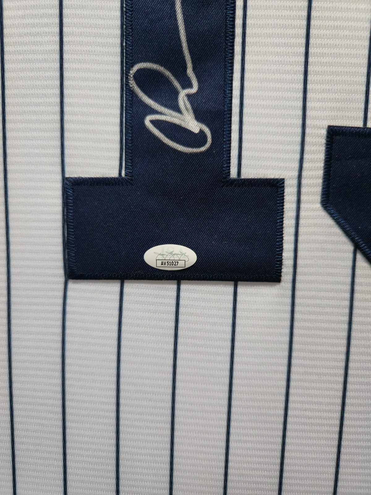 Framed Suede Alex Rodriguez Autographed Signed New York Yankees Jersey Jsa Coa