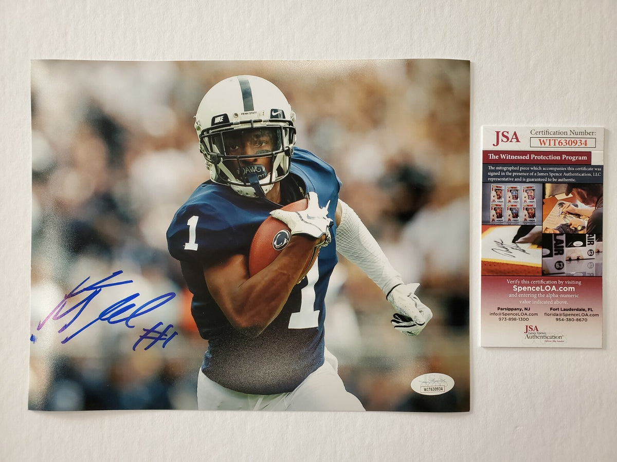 Penn State Nittany Lions Kj Hamler Autographed Signed 8X10 Photo Jsa Coa