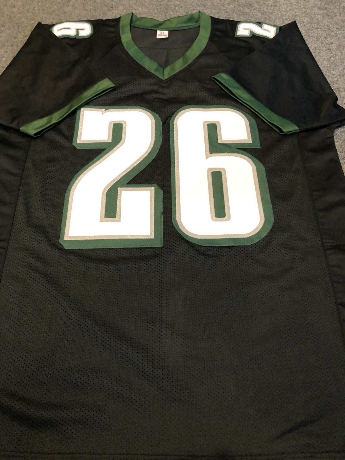 Philadelphia Eagles Miles Sanders Autographed Signed Jersey Jsa Coa