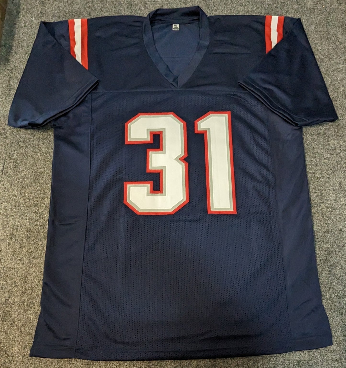 New England Patriots Jonathan Jones Autographed Signed Jersey Jsa Coa