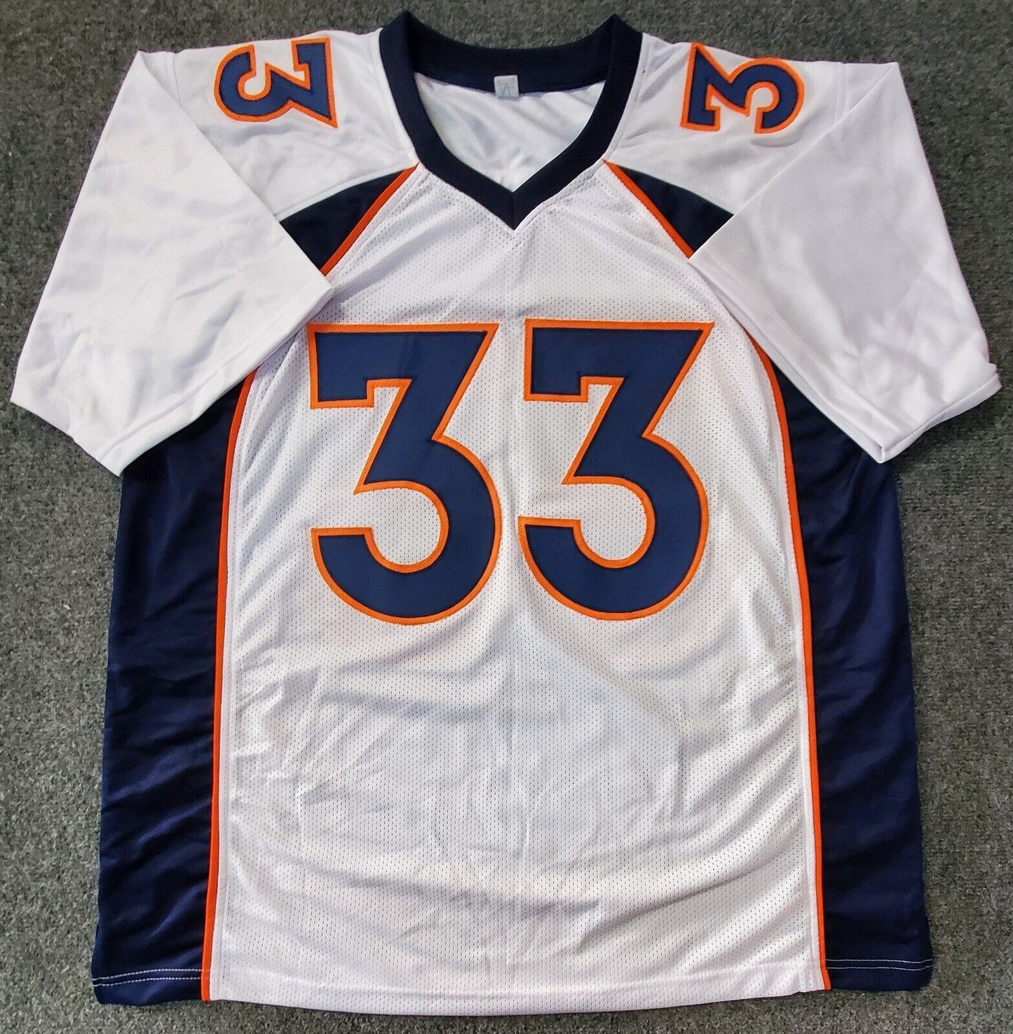 MVP Authentics Denver Broncos Javonte Williams Autographed Signed Jersey Jsa Coa 126 sports jersey framing , jersey framing