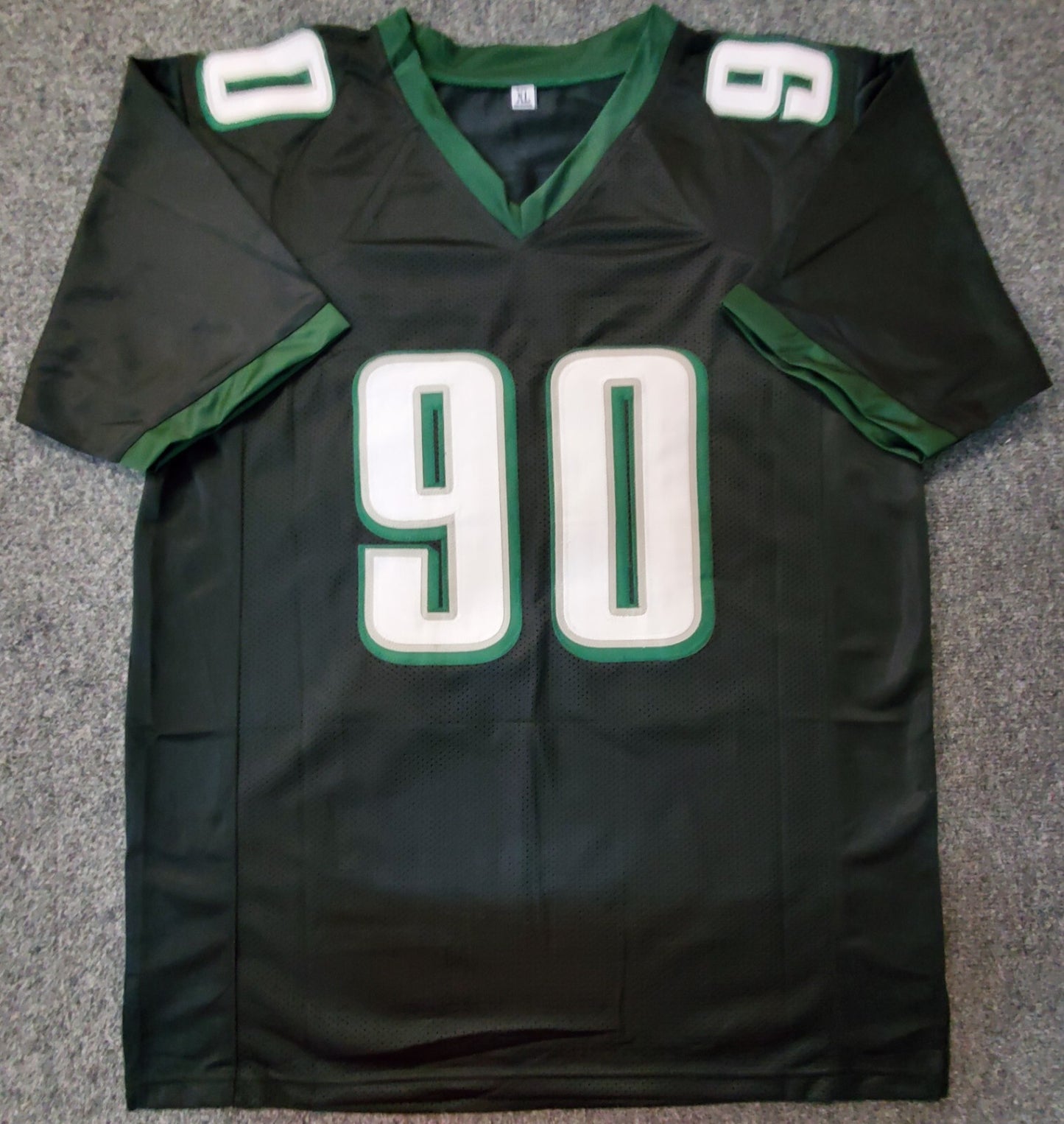 Philadelphia Eagles Jordan Davis Autographed Signed Jersey Jsa Coa