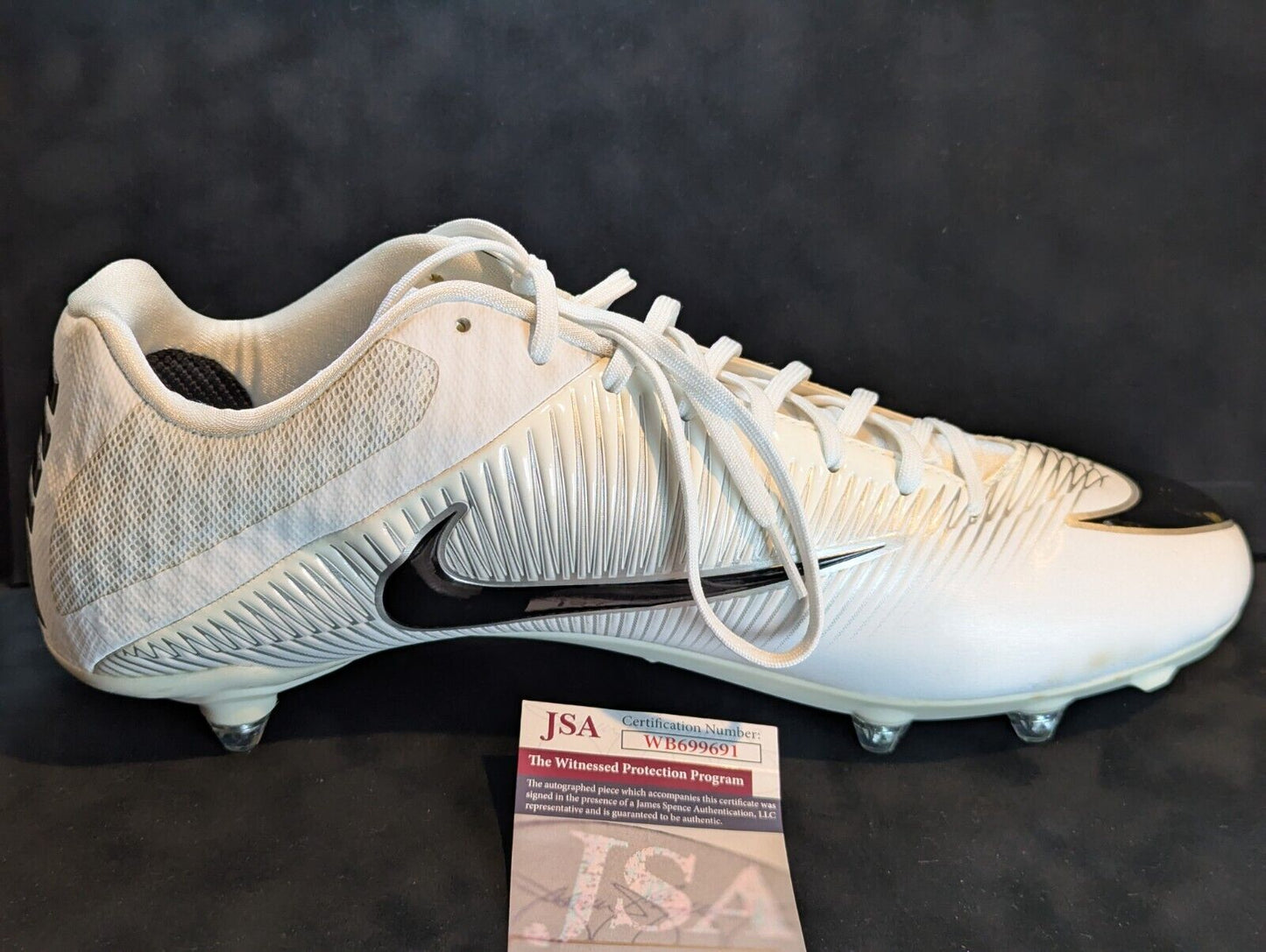 Philadelphia Eagles Fletcher Cox Autographed Signed Cleat Jsa Coa