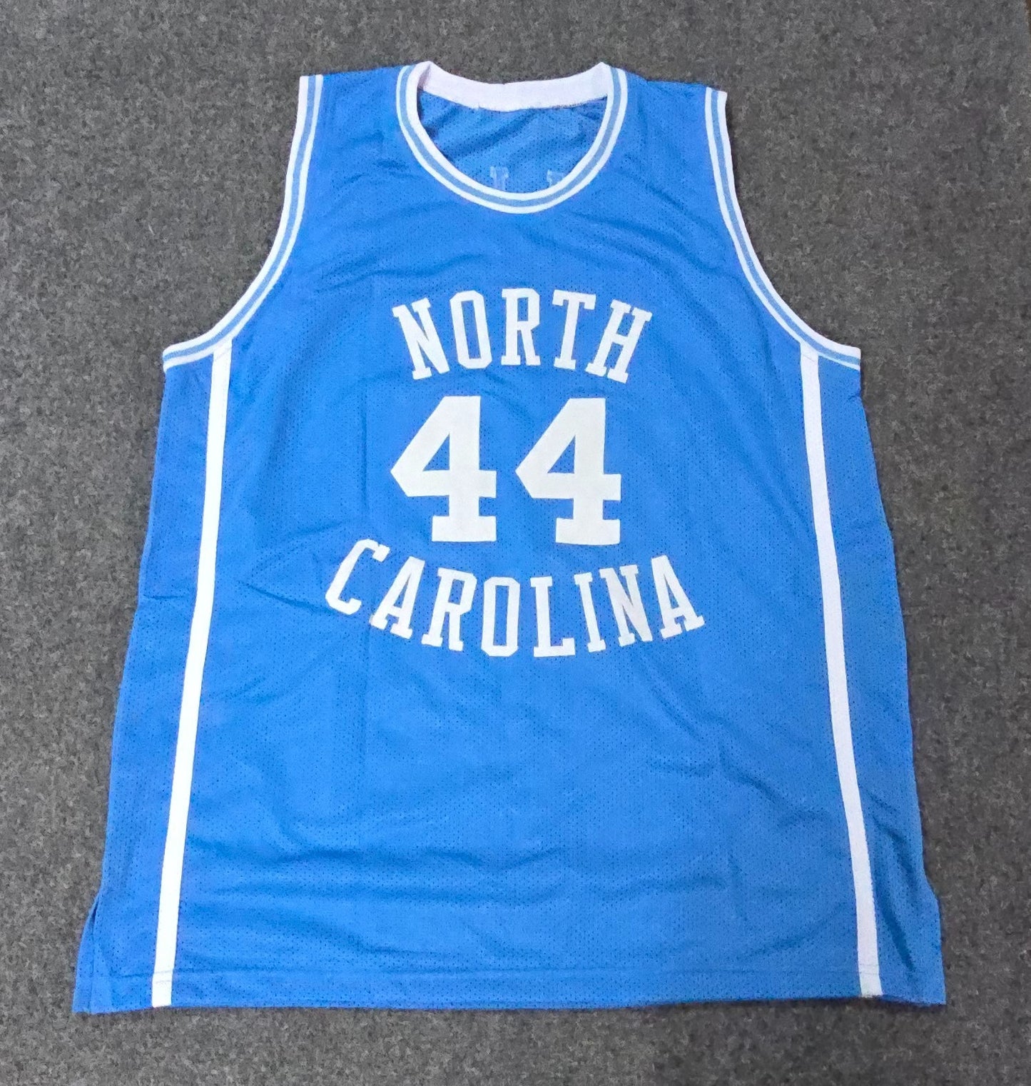 North Carolina Tar Heels Larry Miller Autographed Signed Custom Jersey Jsa Coa