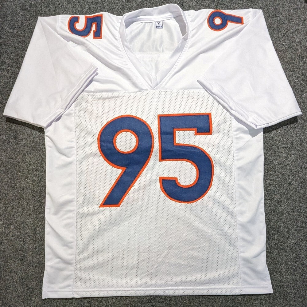 Denver Broncos Derek Wolfe Autographed Signed Inscribed Jersey Jsa Coa