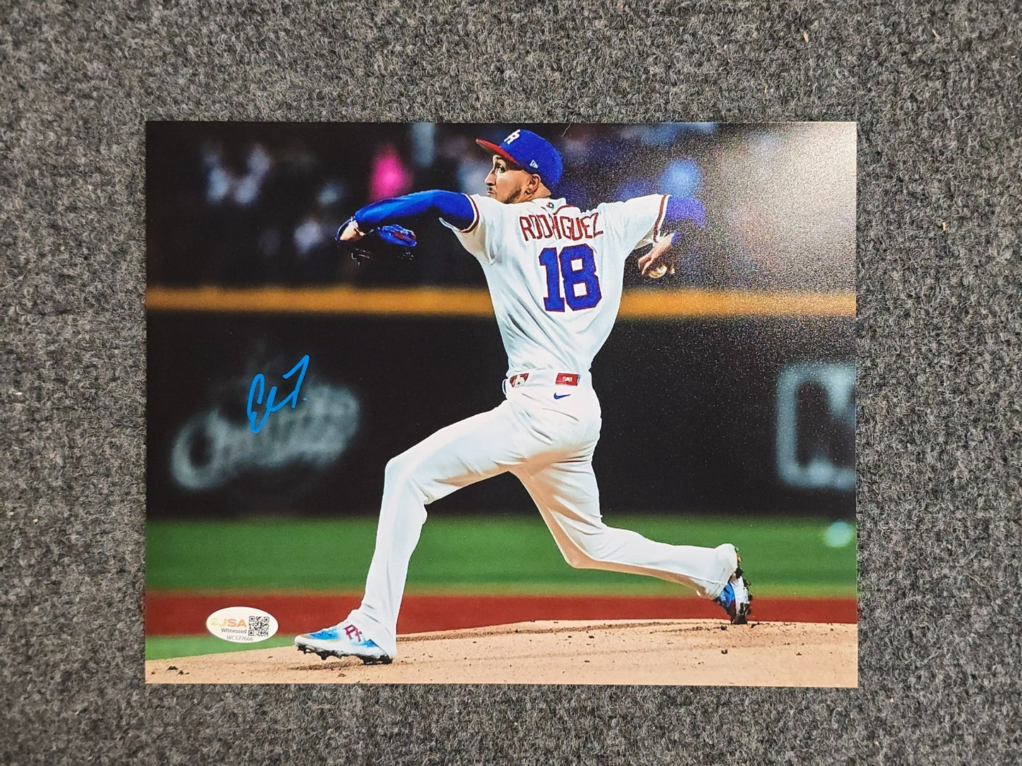 Elmer Rodriguez Autographed Signed N.Y. Yankees 8X10 Photo Jsa Coa
