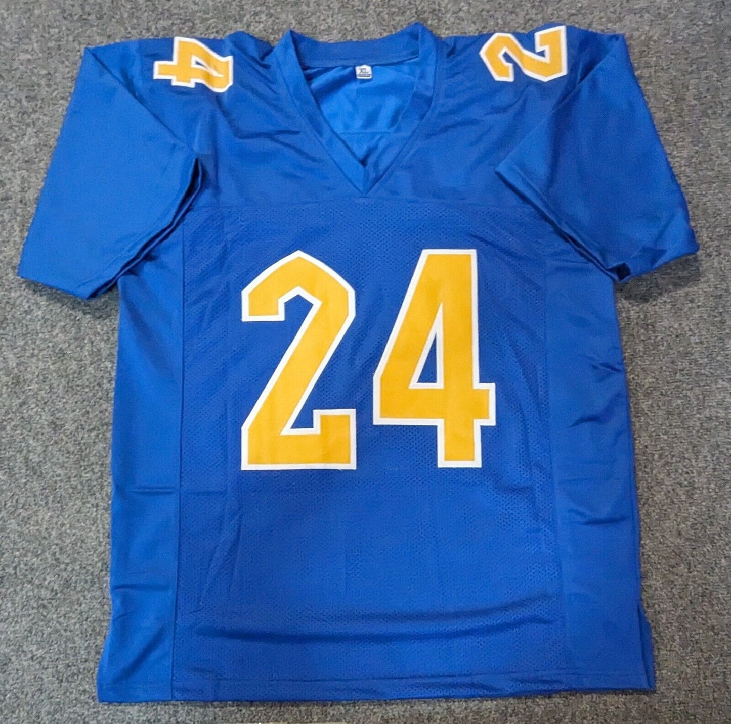 Unbranded Phil Campbell Iii Unsigned Pitt Panthers Style Custom Jersey 22.50 sports jersey framing , jersey framing