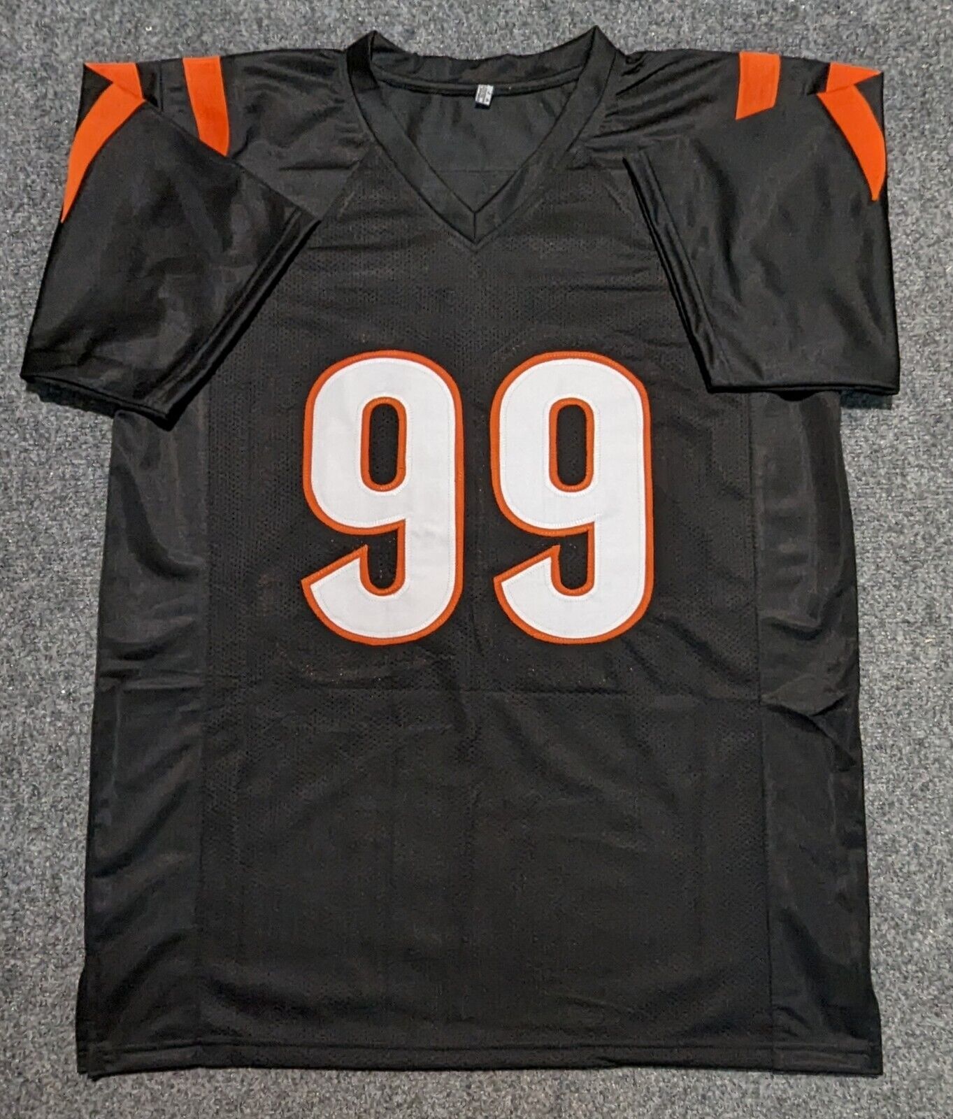 MVP Authentics Cincinnati Bengals Myles Murphy Autographed Signed Jersey Jsa Coa 148.50 sports jersey framing , jersey framing