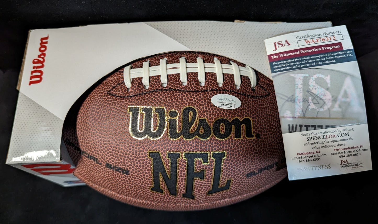 Baltimore Ravens Patrick Queen Autographed Signed Football Jsa Coa