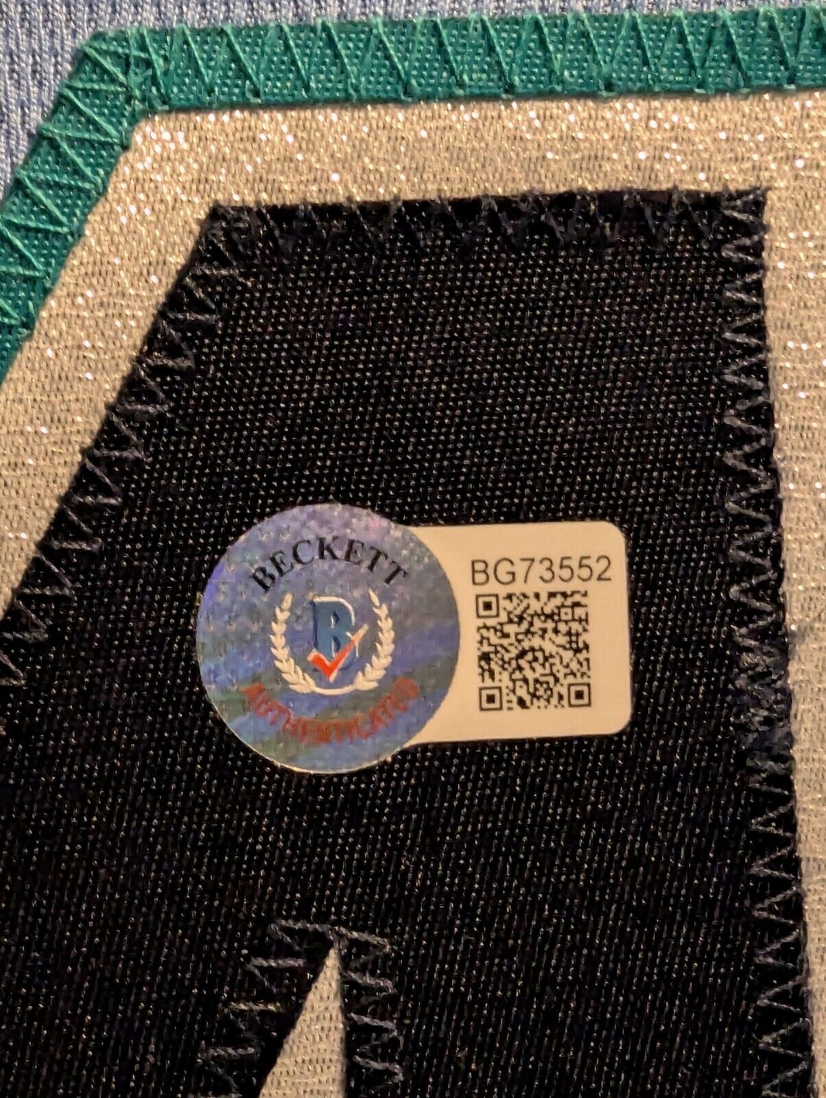 Suede Framed Seattle Mariners Julio Rodriguez Autographed Signed Jersey Beckett