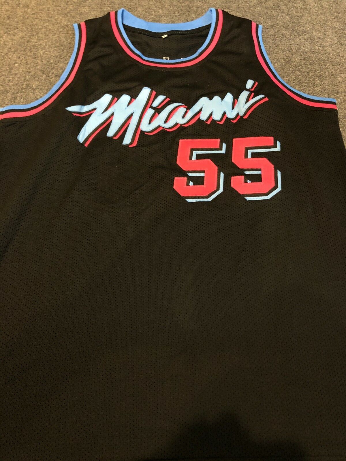 Miami Heat Jason Williams Autographed Signed Miami Vice Jersey Psa Coa